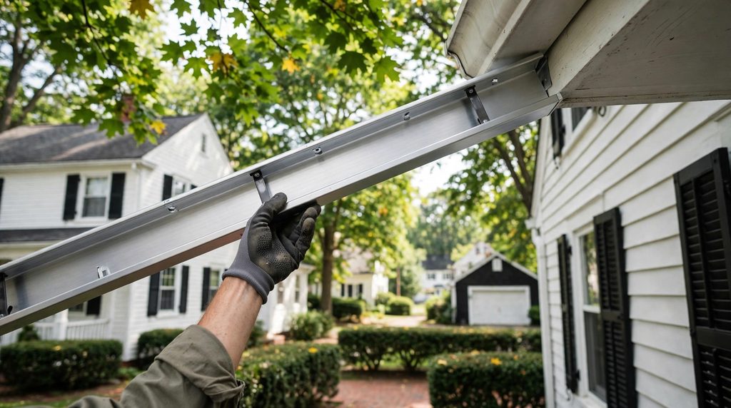 Seamless Gutter Installation in Chatham
