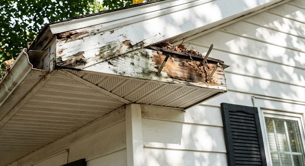 Fascia and soffit replacement